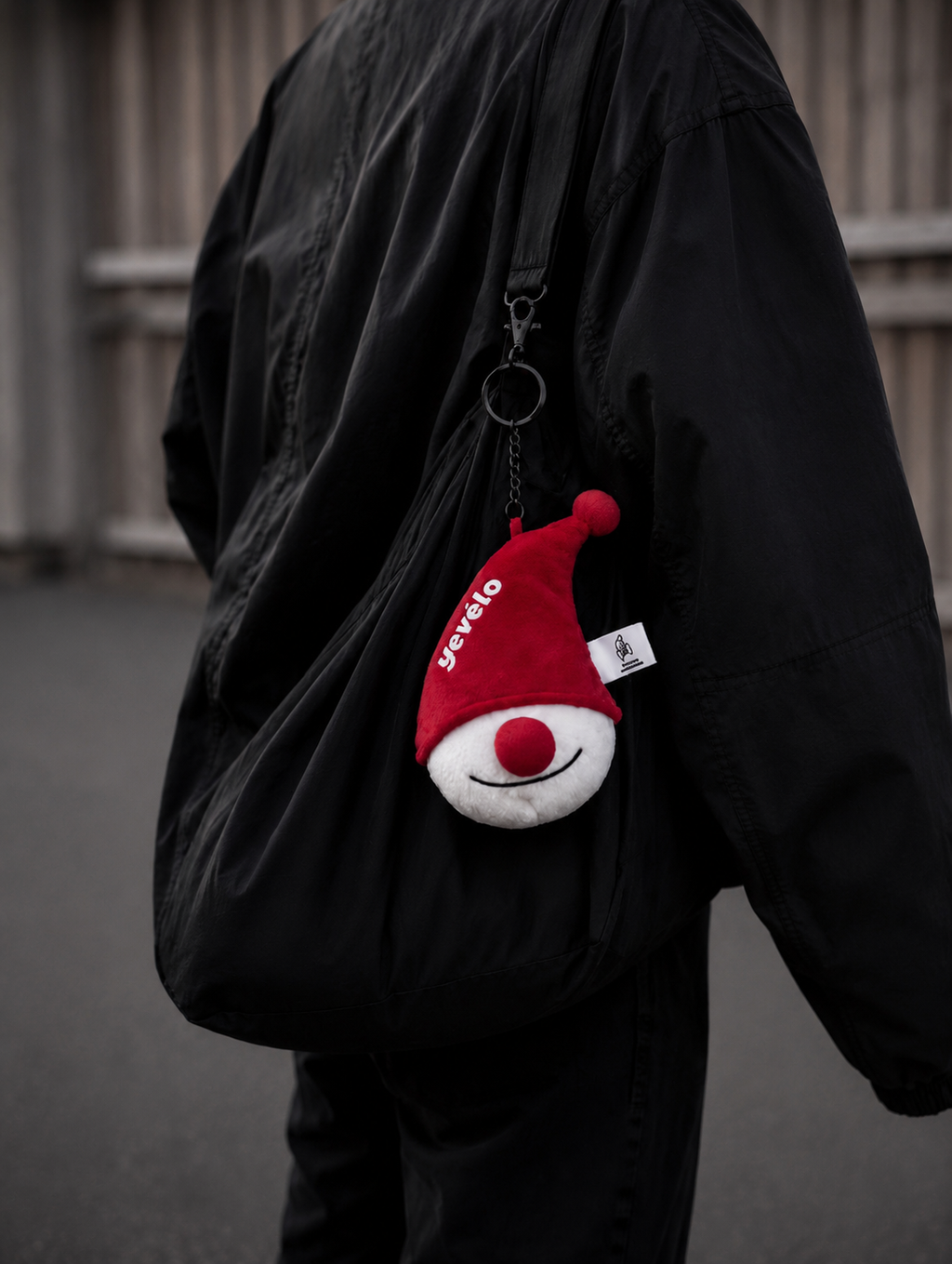 Soft Pod-Plush Poop Bag Holder